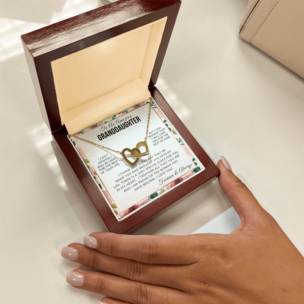 Granddaughter Gift - I Love You - Meaningful Granddaughter Gift For Her - Liliana and Liam