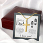 Father Who Stepped Up - Artisan Cross Necklace