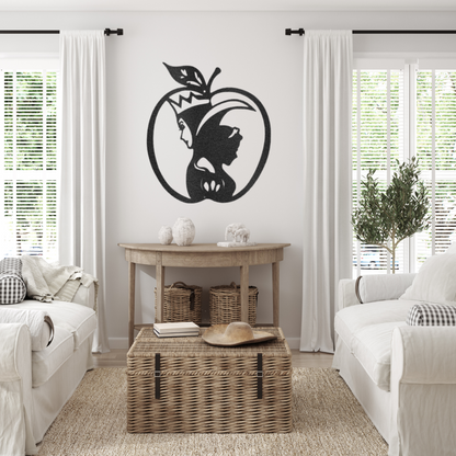 Poison Apple - Custom Metal Sign - Magical Wall Art