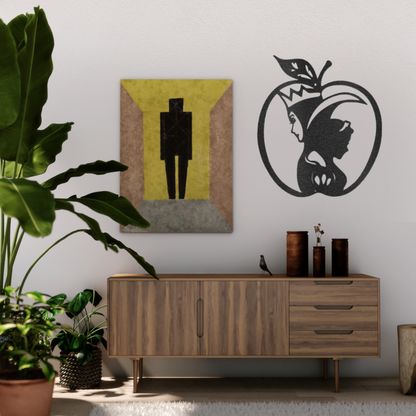 Poison Apple - Custom Metal Sign - Magical Wall Art