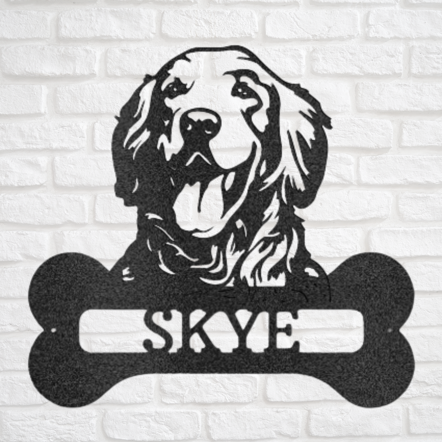 Forever A Good Dog - Custom Metal Memorial Sign - Dog Remembrance Gift, Dog Bereavement & Pet Sympathy Gift