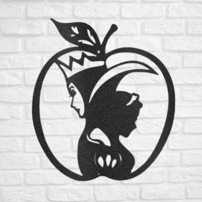 Poison Apple - Custom Metal Sign - Magical Wall Art