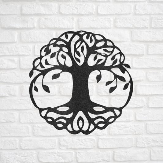 Metal Tree Wall Art - Custom Metal Sign