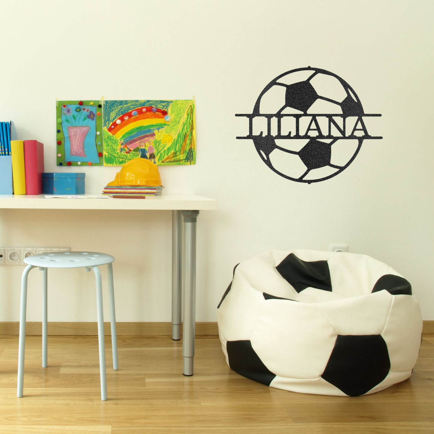 Soccer Ball -  Custom Metal Sign -  Great Soccer Gift for Soccer Player or Soccer Coach Gift