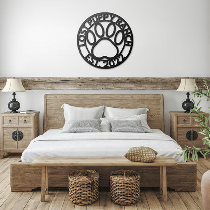CUSTOM SIGN - Lost Puppy Ranch Est. 2022