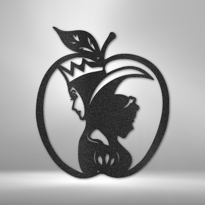 Poison Apple - Custom Metal Sign - Magical Wall Art
