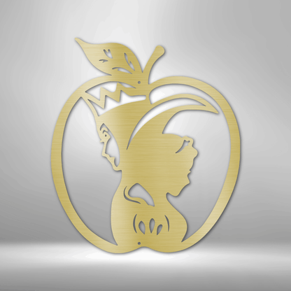 Poison Apple - Custom Metal Sign - Magical Wall Art