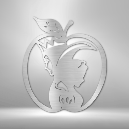 Poison Apple - Custom Metal Sign - Magical Wall Art