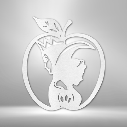 Poison Apple - Custom Metal Sign - Magical Wall Art