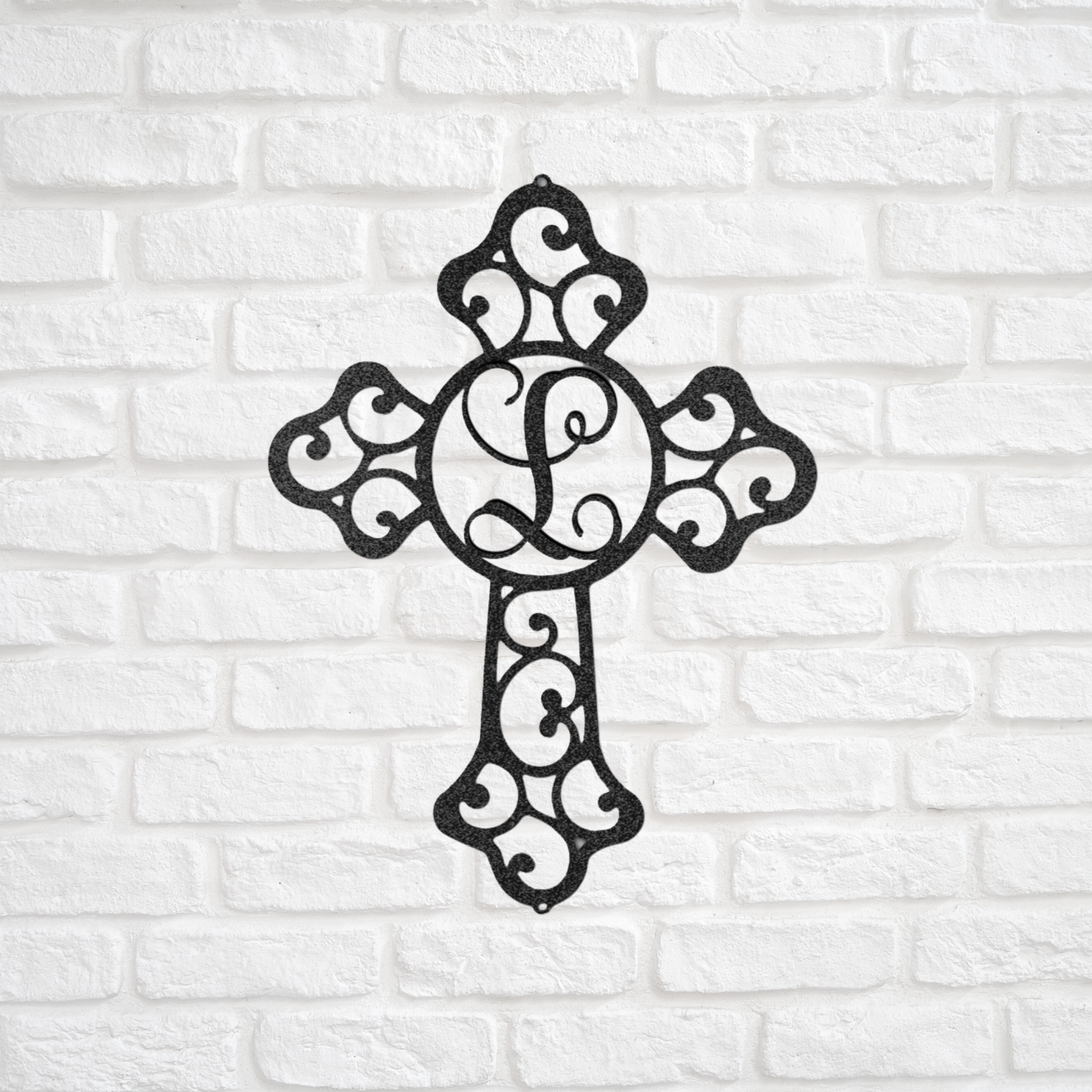  Personalized Custom 1 Line Cross Christian Religious