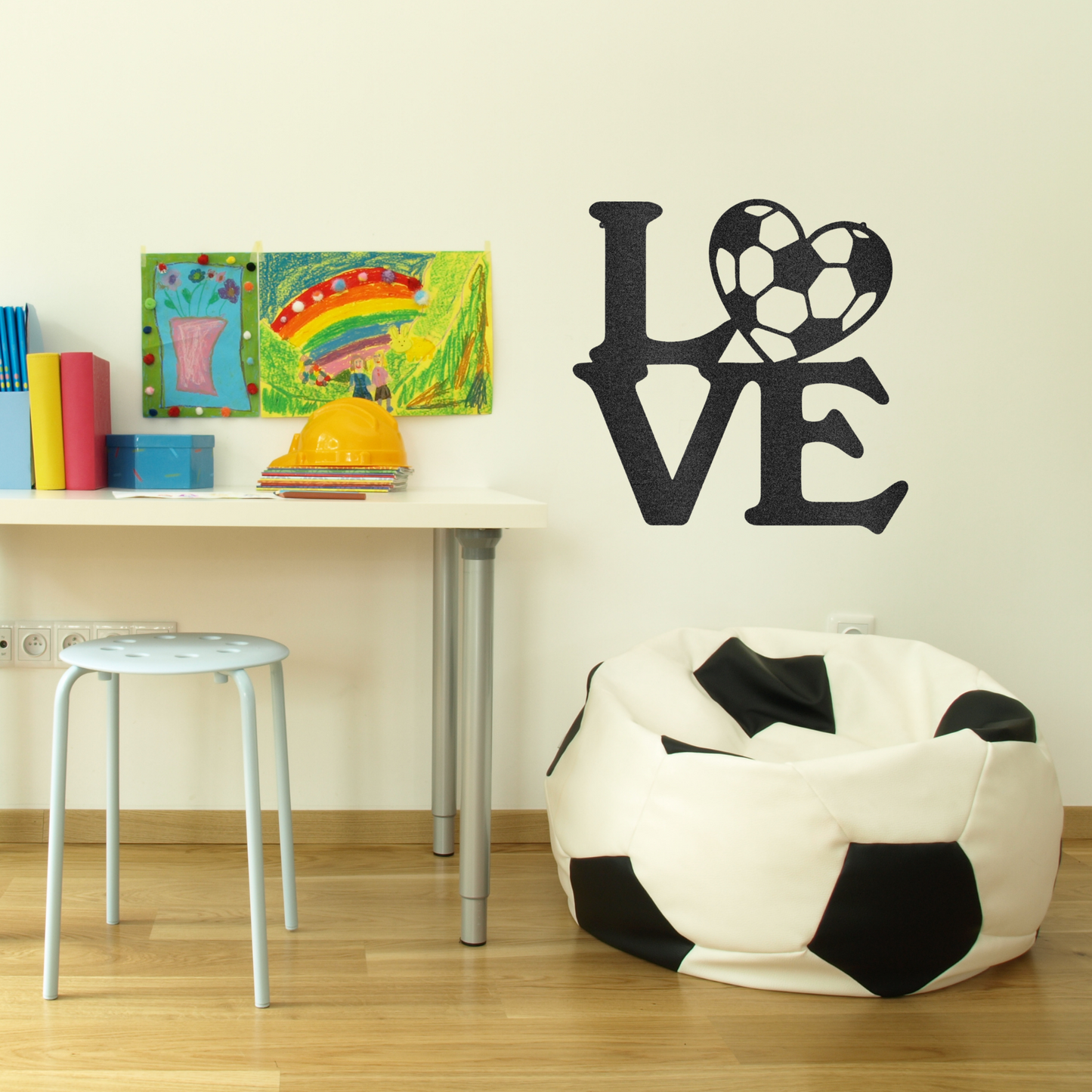 Soccer Love  Monogram -  Custom Metal Sign -  Great Soccer Gift for Soccer Player or Soccer Coach Gift