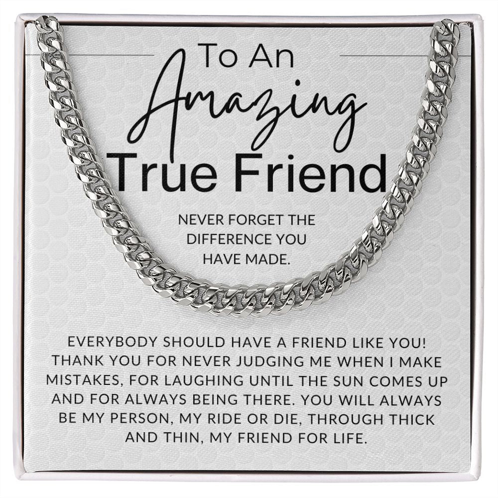 A Friend Like You - Gift for Best Friend, Bonus Brother - Jewelry - Personalized Gift