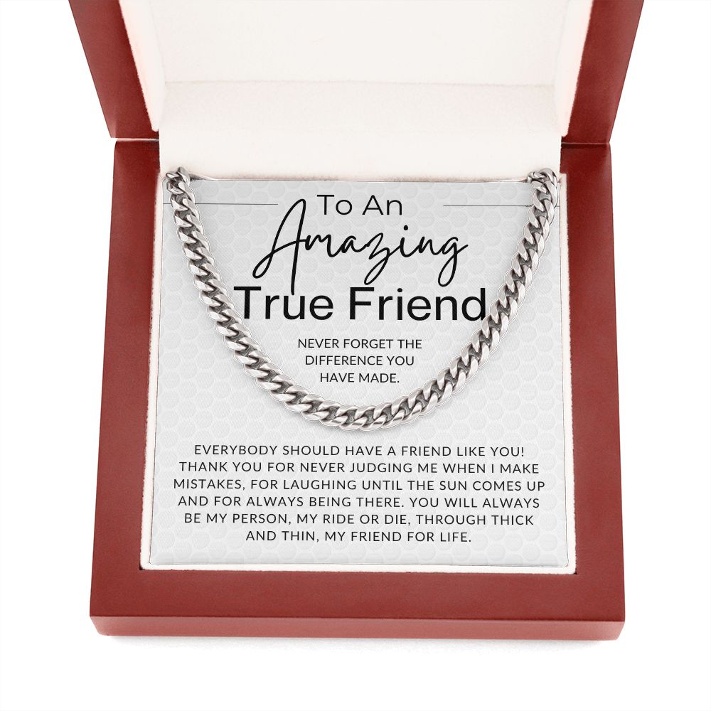 A Friend Like You - Gift for Best Friend, Bonus Brother - Jewelry - Personalized Gift