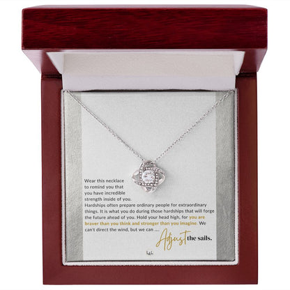 Adjust The Sails - Best Friend Gift To Celebrate New Beginnings- Inspirational Gift of Encouragement