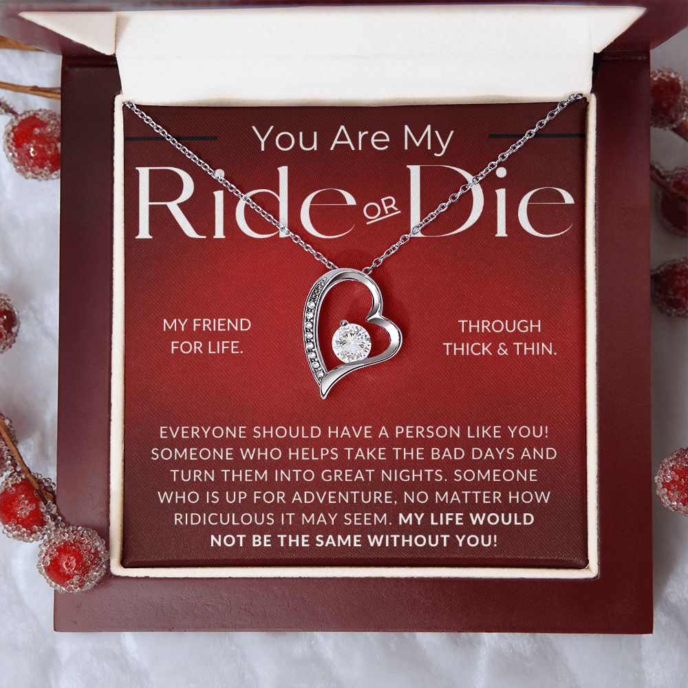 My Ride Or Die - Gift For Girlfriend, Fiancée, or Wife