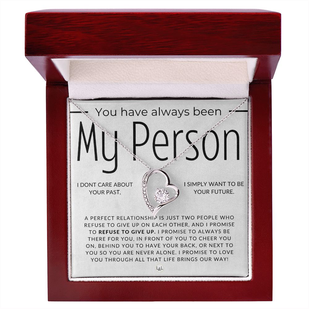 Always Been My Person - Thinking of You - Sentimental and Romantic Gift for Her -  Christmas, Valentine's, Birthday or Anniversary Gifts