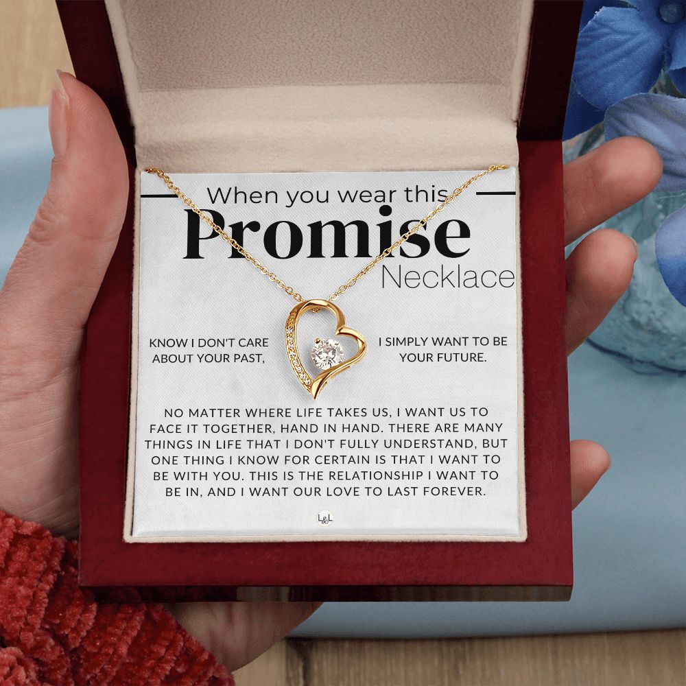 My Promise To You - Thinking of You - Sentimental and Romantic Gift for Her - Promise Necklace - Christmas, Valentine's, Birthday or Anniversary Gifts