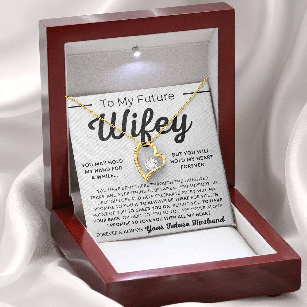 My Promise To My Future Wifey - Gift For My Future Wife, My Fiancée - Bride Gift from Groom on Wedding Day - Romantic Christmas Gifts For Her, Valentine's Day, Birthday Present,