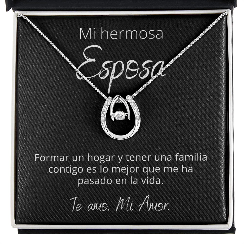 Mi Hermosa Esposa - Lucky In Love - Pendant Necklace
