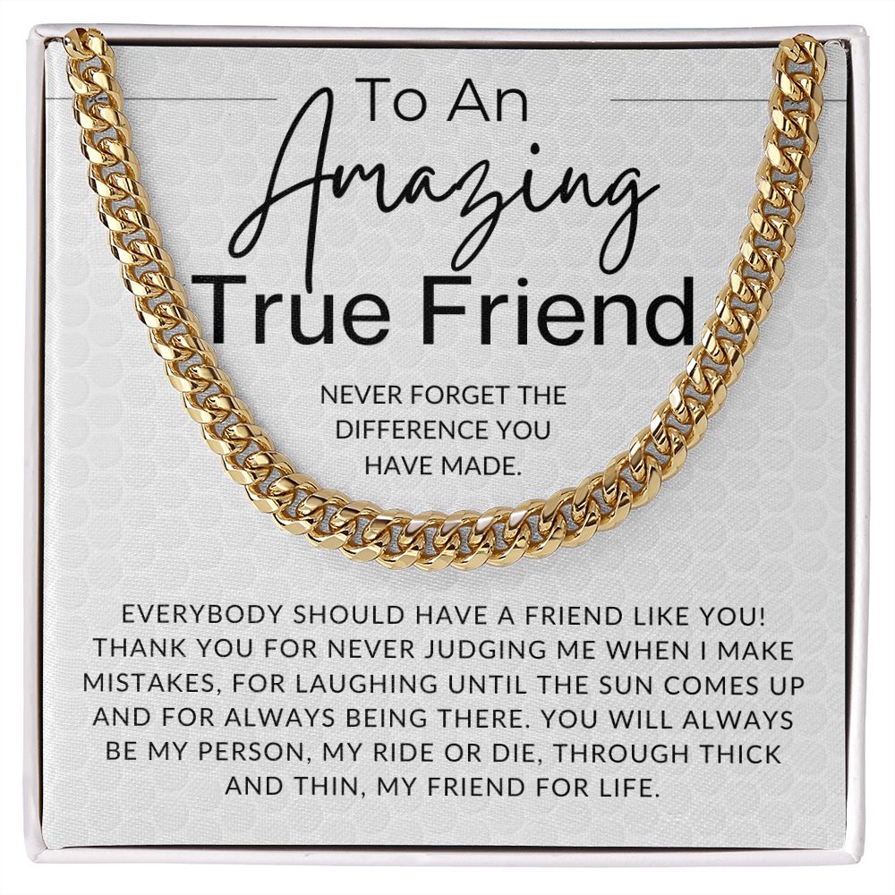 A Friend Like You - Gift for Male Best Friend, Bonus Brother - Christmas Gifts, Birthday Present, Valentine's Day For Him