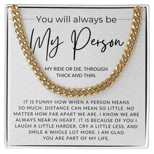 My Person - Long Distance Relationship - Gift For My Person