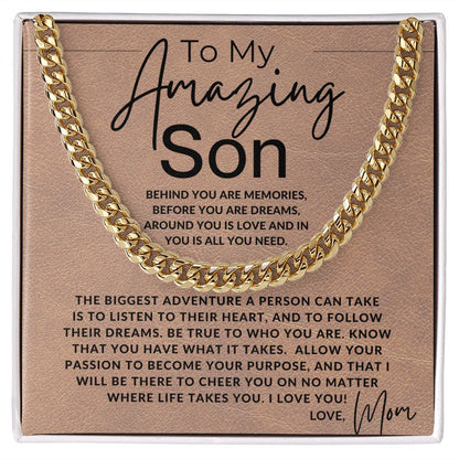 You Got What It Takes - To My Son (From Mom) - Mom to Son Gift - Christmas Gifts, Birthday Present, Graduation, Valentine's Day