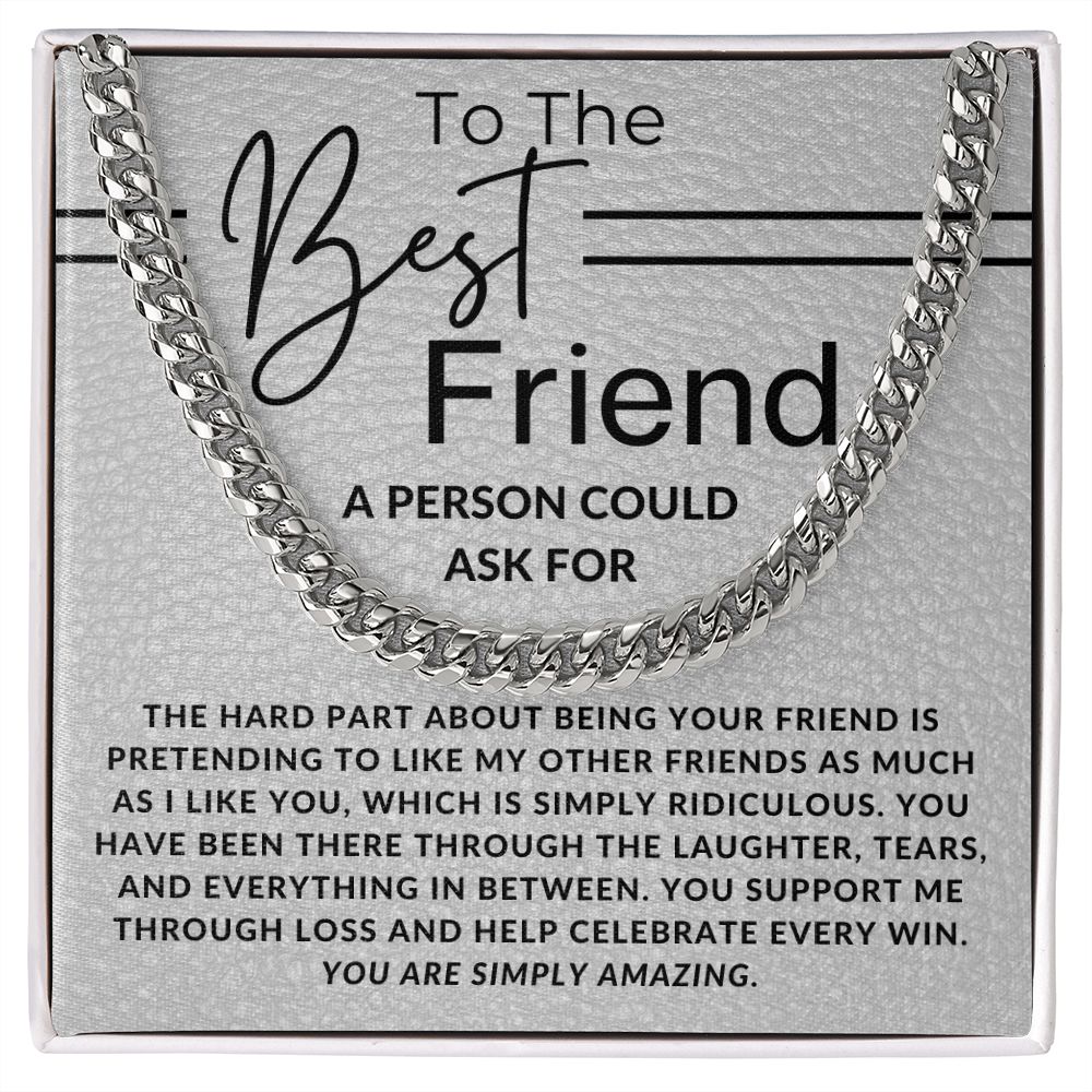 Buy Best Guy Friend Gifts, Male Best Friend Christmas Present, Sentimental  Birthday Gift for Guy Best Friend, Best Friend Bracelet for Him Online in  India - Etsy