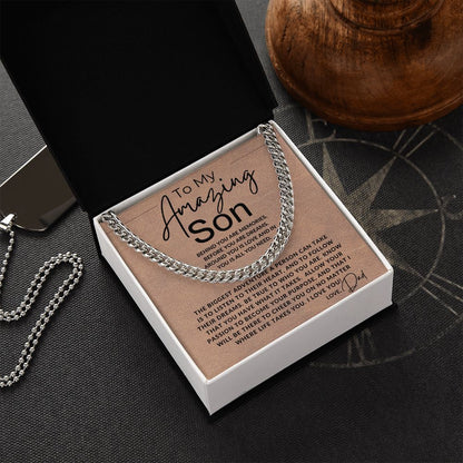 You Got What It Takes - To My Son (From Dad) - Dad to Son Gift - Christmas Gifts, Birthday Present, Graduation, Valentine's Day