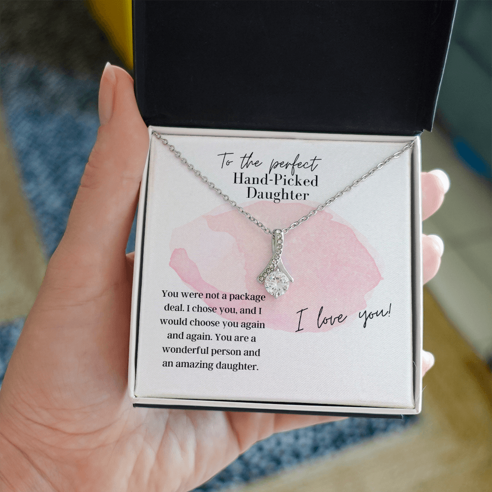 To The Perfect, Hand Picked Daughter - Alluring Beauty Necklace