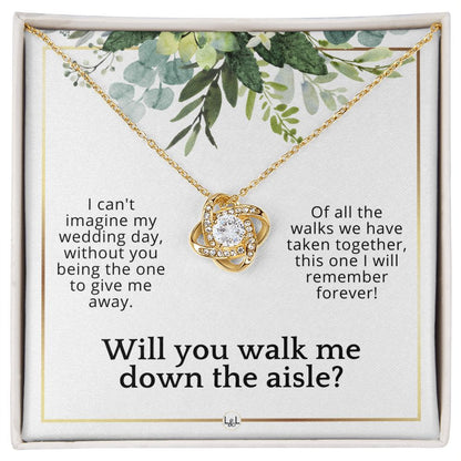 Will You Walk Me Down The Aisle - Give Me Away Proposal From The Bride - Of All The Walks Taken , White and Green, Eucalyptus Wedding - Liliana and Liam