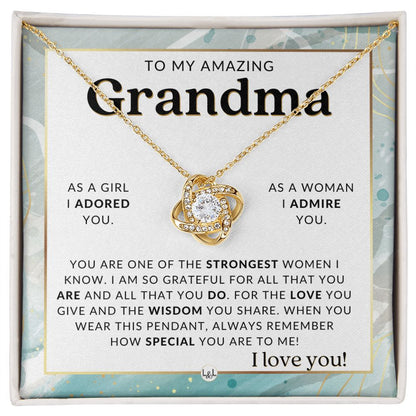 Grandma Gift From Granddaughter - Sentimental Gift Idea - Great For Mother's Day, Christmas, Her Birthday, Or As An Encouragement Gift - Liliana and Liam