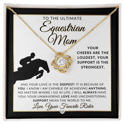 Equestrian Mom Gift - Ultimate Sports Mom Gift Idea - Great For Mother's Day, Christmas, Her Birthday, Or As An End Of Season Gift - Liliana and Liam