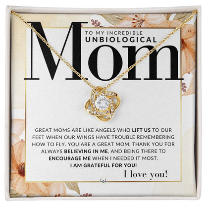 Unbiological Mom Gift - Present for Stepmom, Bonus Mom, Second Mom, Unbiological Mom, or Other Mom - Great For Mother's Day, Christmas, Her Birthday, Or As An Encouragement Gift - Liliana and Liam