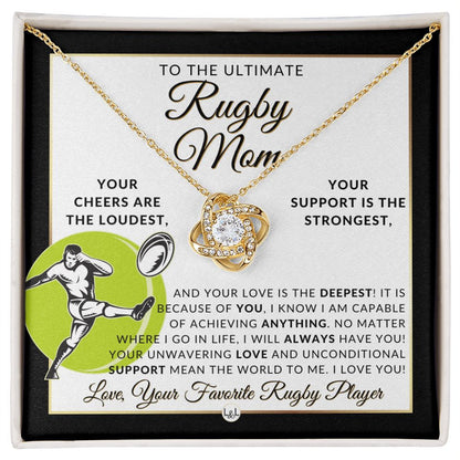 Rugby Mom Gift - Ultimate Sports Mom Gift Idea - Great For Mother's Day, Christmas, Her Birthday, Or As An End Of Season Gift - Liliana and Liam