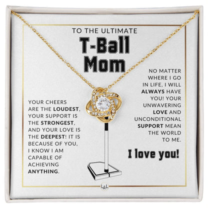 T - Ball Mom Gift - Sports Mom Gift Idea - Great For Mother's Day, Christmas, Her Birthday, Or As An End Of Season Gift - Liliana and Liam