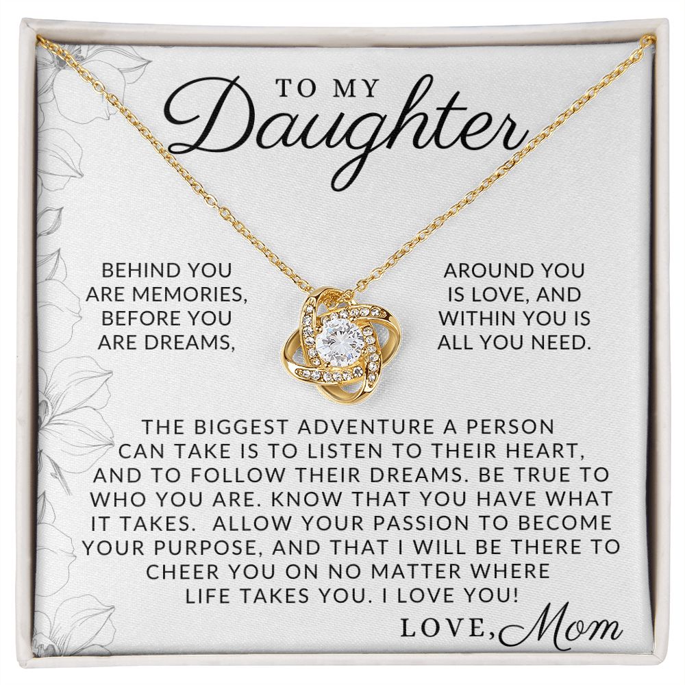 You Got What It Takes - To My Daughter (From Mom) - Mother to Daughter Gift - Christmas Gifts, Birthday Present, Graduation Necklace, Valentine's Day