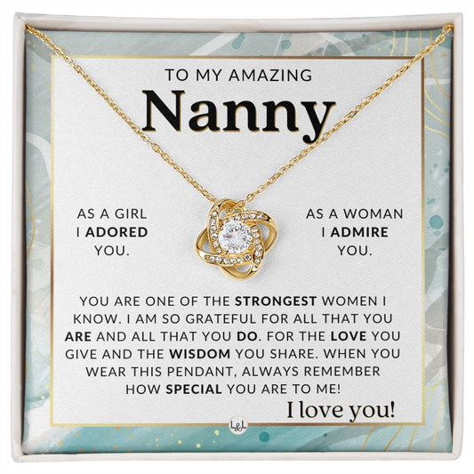 Nanny Gift From Granddaughter - Sentimental Gift Idea - Great For Mother's Day, Christmas, Her Birthday, Or As An Encouragement Gift
