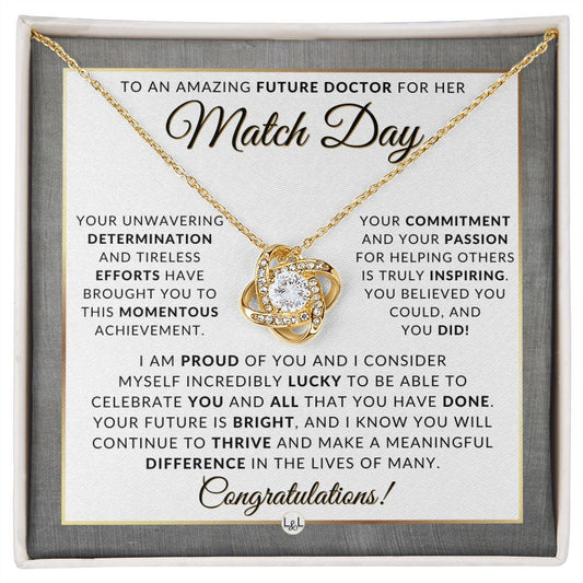 2024 Match Day - Celebrate the Journey: Match Day Necklace for Medical Students, Medical Student Graduation, Resident Doctors Gift, Residency Match Day Gift, Happy Match Day 2024