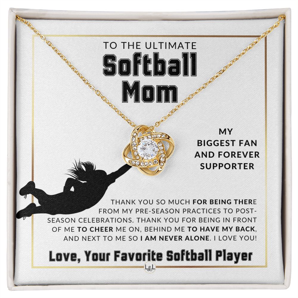 Softball Mom Gift - Sports Mom Gift Idea - Great For Mother's Day, Christmas, Her Birthday, Or As An End Of Season Gift
