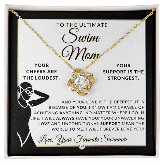 Swim Mom (Female) Gift - Ultimate Sports Mom Gift Idea - Great For Mother's Day, Christmas, Her Birthday, Or As An End Of Season Gift