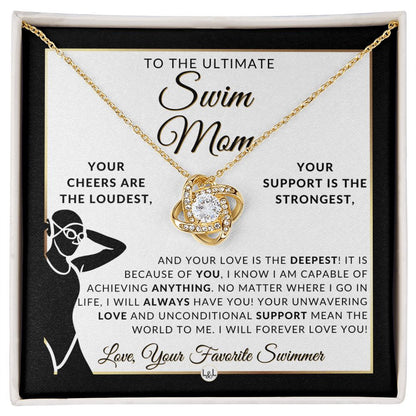 Swim Mom (Female) Gift - Ultimate Sports Mom Gift Idea - Great For Mother's Day, Christmas, Her Birthday, Or As An End Of Season Gift - Liliana and Liam