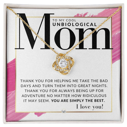 Gift For Your Unbiological Mom - Present for Stepmom, Bonus Mom, Second Mom, Unbiological Mom, or Other Mom - Great For Mother's Day, Christmas, Her Birthday, Or As An Encouragement Gift - Liliana and Liam