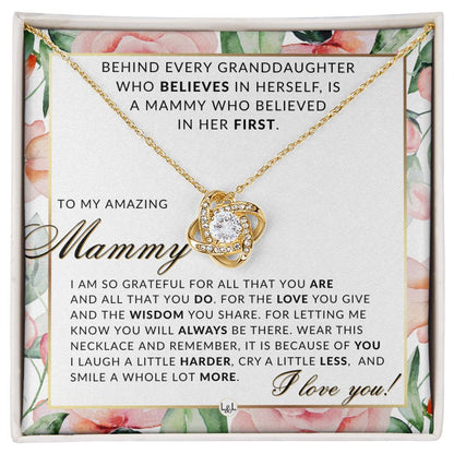 Mammy Gift From Granddaughter - Thoughtful Gift Idea - Great For Mother's Day, Christmas, Her Birthday, Or As An Encouragement Gift - Liliana and Liam