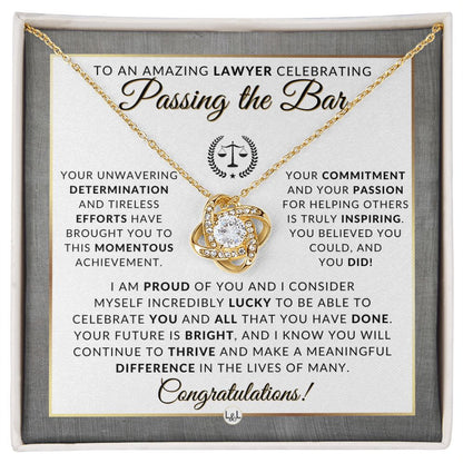 Congrats, Esquire! Lawyer Graduation Gift - Law School Gift Idea - Liliana and Liam