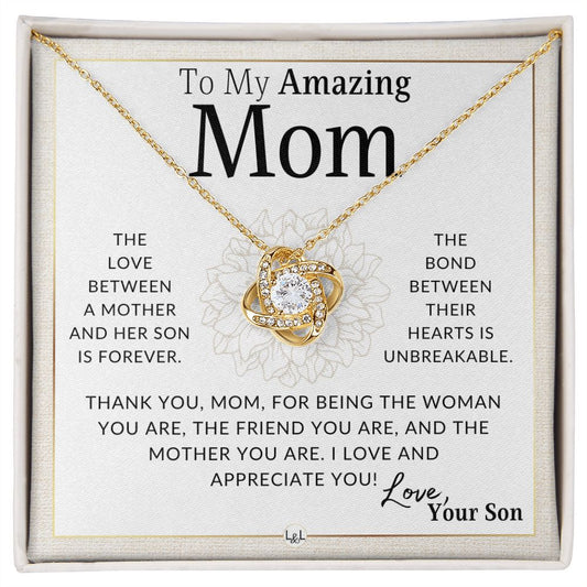 Gift for Mom, From Son - Unbreakable