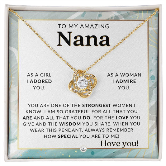 Nana Gift From Granddaughter - Sentimental Gift Idea - Great For Mother's Day, Christmas, Her Birthday, Or As An Encouragement Gift