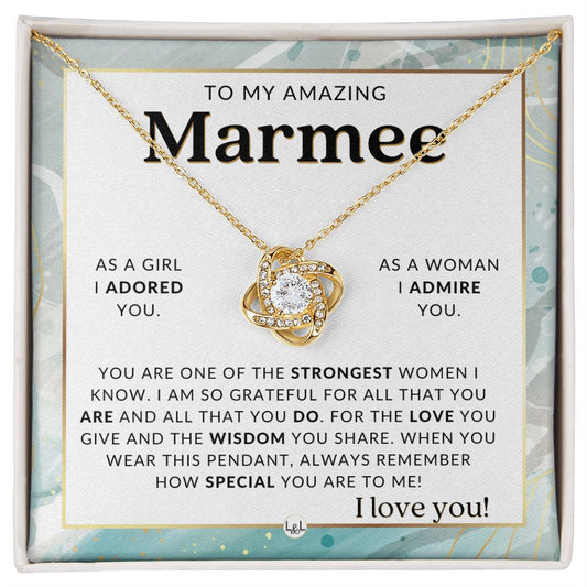 Marmee Gift From Granddaughter - Sentimental Gift Idea - Great For Mother's Day, Christmas, Her Birthday, Or As An Encouragement Gift