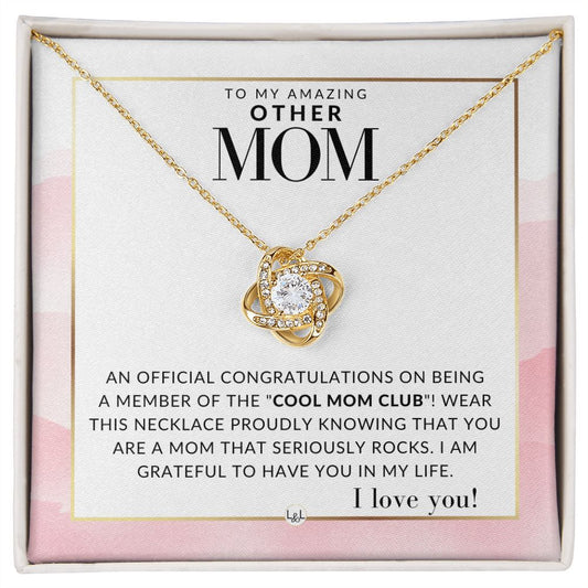 Other Mom Gift - Cool Mom Club - Present for Stepmom, Bonus Mom, Second Mom, Unbiological Mom, or Other Mom - Great For Mother's Day, Christmas, Her Birthday, Or As An Encouragement Gift