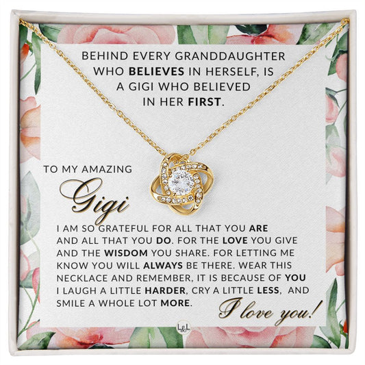 Gigi Gift From Granddaughter - Thoughtful Gift Idea - Great For Mother's Day, Christmas, Her Birthday, Or As An Encouragement Gift