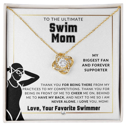 Swim Mom Gift - Girl Swimmer - Sports Mom Gift Idea - Great For Mother's Day, Christmas, Her Birthday, Or As An End Of Season Gift - Liliana and Liam